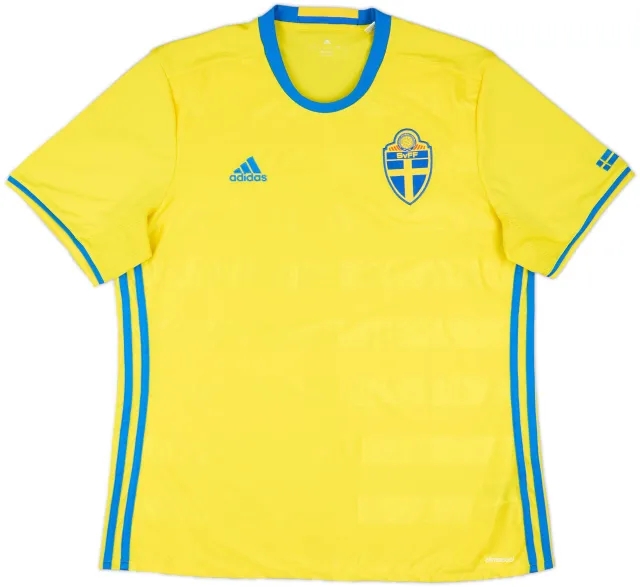 2016-17 Sweden Home Shirt - 9/10 - (XL)