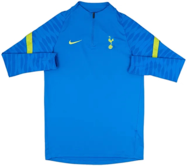 2021-22 Tottenham Nike 1/4 Zip Training Top - 8/10 - (M)