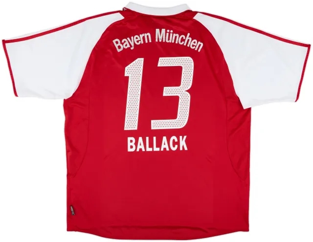 2003-04 Bayern Munich Home Shirt Ballack #13 - 6/10 - (XXL)