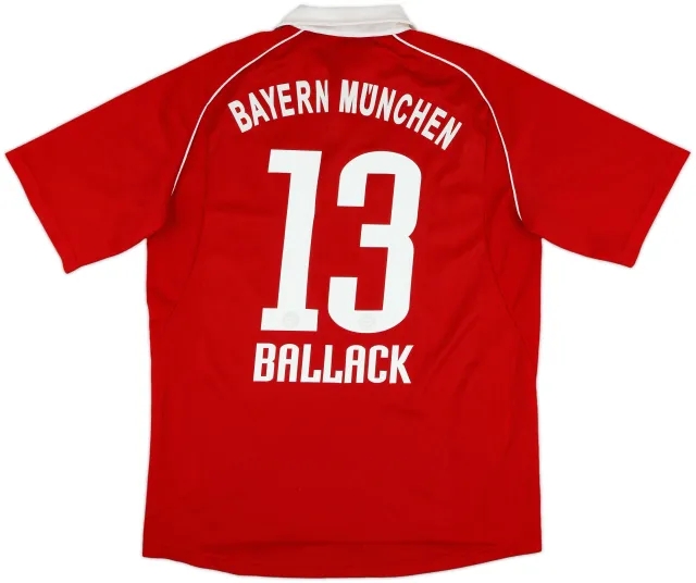 adidas Bayern Munich Mens SS Home Shirt 2005/06
