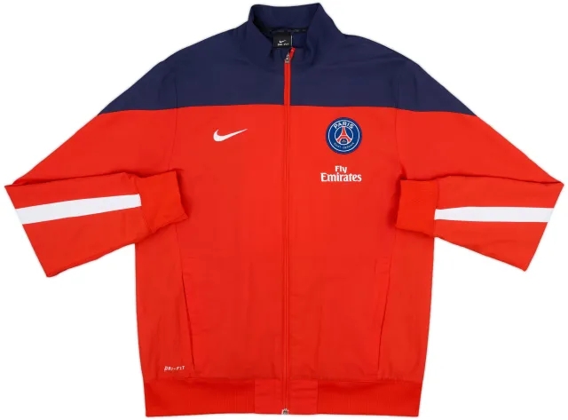 2014-15 Paris Saint-Germain Nike Track Jacket - 8/10 - (M)