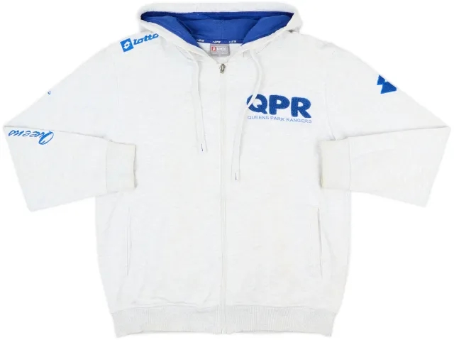 2011-12 QPR Lotto Hooded Track Jacket - 8/10 - (L)