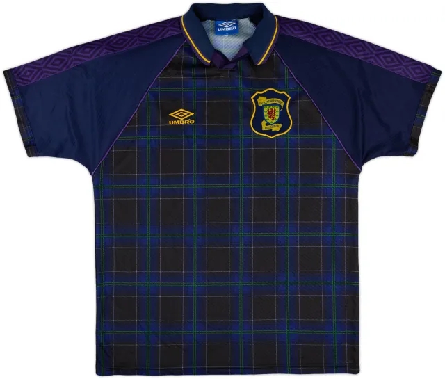 1994-96 Scotland Home Shirt - 8/10 - (XL)