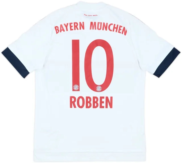 adidas Bayern Munich Boys SS Away Shirt 2015/16