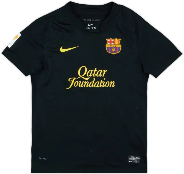 2011-12 Barcelona Away Shirt - 7/10 - (S.Boys)