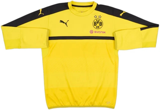 2016-17 Borussia Dortmund Puma Sweat Top - 8/10 - (S)