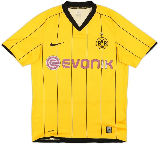 Nike Borussia Dortmund Mens SS Home Shirt 2008/09
