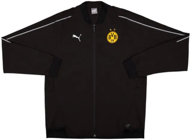 2018-19 Borussia Dortmund Puma Track Jacket - 8/10 - (XXL)