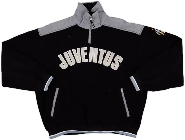 1995-97 Juventus Kappa 1/4 Zip Fleece Jacket - 8/10 - (XL)
