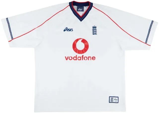 1990s England Cricket Home Shirt - 7/10 - (XXL)
