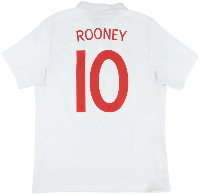 2009-10 England Home Shirt Rooney #10 - 5/10 - (L)