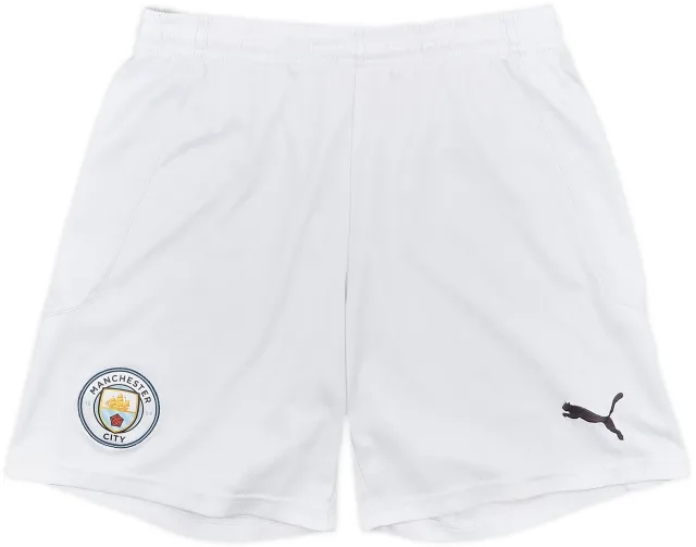 2020-21 Manchester City Home Shorts - 6/10 - (M)