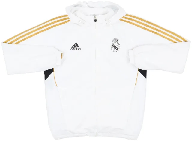 2011-12 Real Madrid adidas Hooded Track Jacket - 5/10 - (M)
