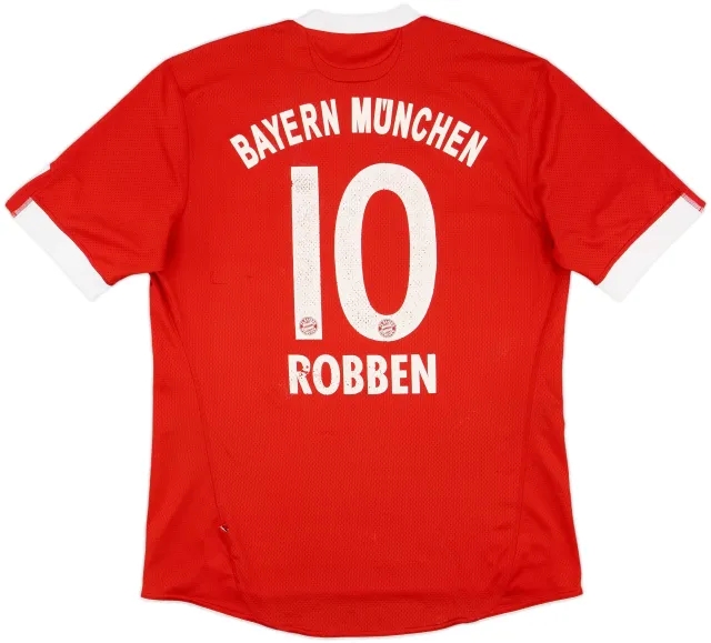 2009-10 Bayern Munich Home Shirt Robben #10 - 5/10 - (L)