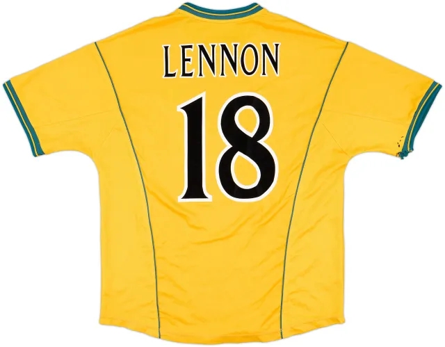2000-02 Celtic Away Shirt Lennon #18 - 5/10 - (XL)