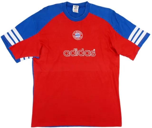 adidas Bayern Munich Mens SS Home Shirt 1995/96