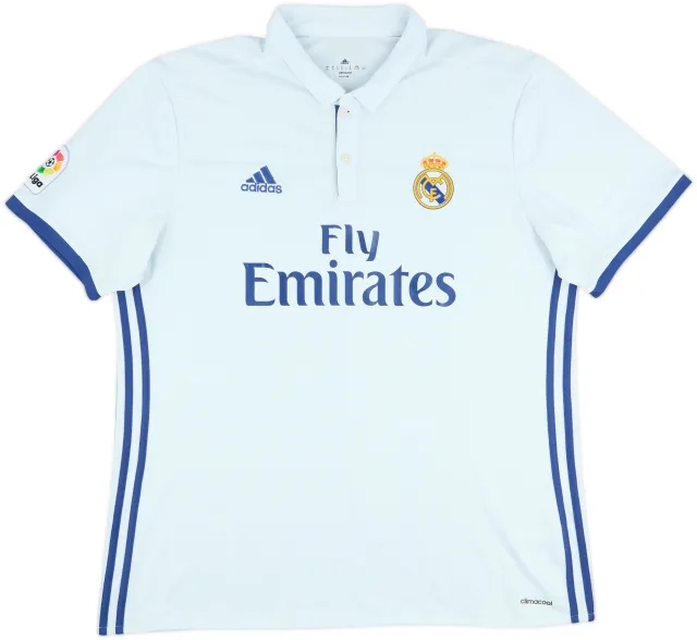 2016-17 Real Madrid Home Shirt - 5/10 - (XL)