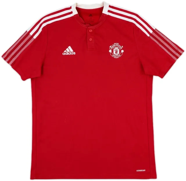 2022-23 Manchester United adidas Polo Shirt - 4/10 - (M)