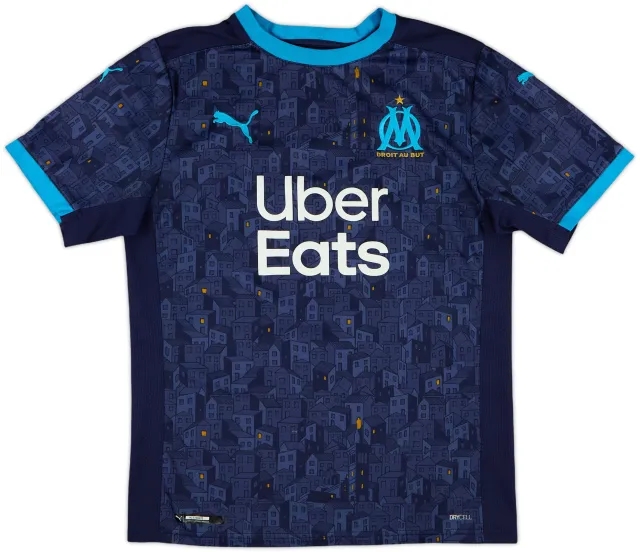2020-21 Olympique Marseille Away Shirt - 8/10 - (S)