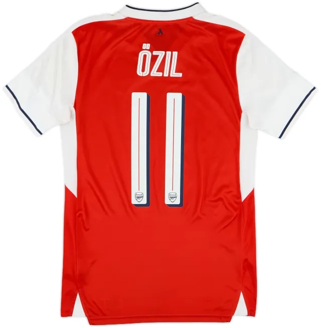 2016-17 Arsenal Home Shirt Ozil #11 - 9/10 - (XS)