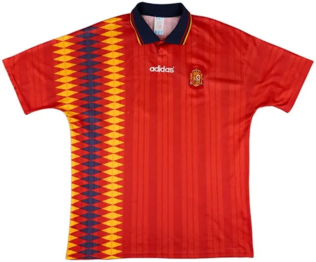 1994-96 Spain Home Shirt - 6/10 - (XL)