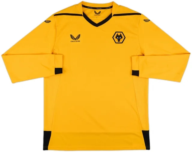 2022-23 Wolves Home L/S Shirt - 8/10 - (L)