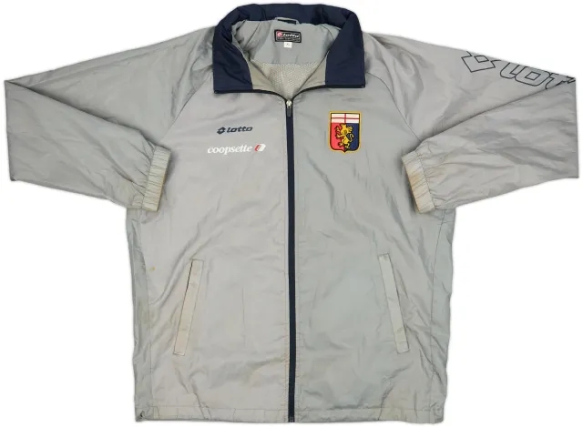 2012-13 Genoa Lotto Hooded Rain Jacket - 5/10 - (XL)