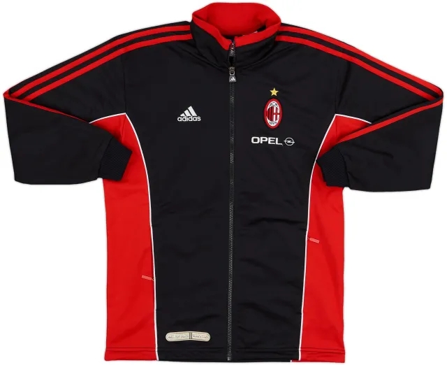 1999-00 AC Milan adidas Track Jacket - 8/10 - (M.Boys)