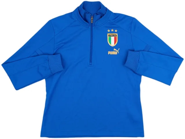 2004-06 Italy Puma 1/4 Zip Drill Top - 8/10 - (Women&#039;s XL)