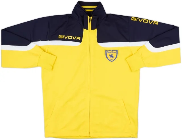 2012-13 Chievo Verona Givova Track Jacket - 8/10 - (S)