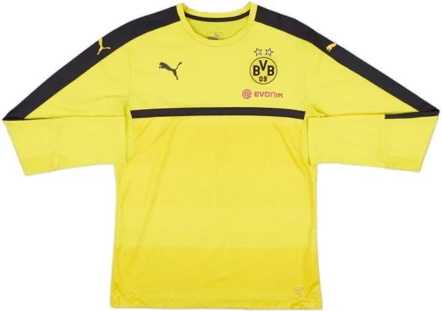 Puma Borussia Dortmund Mens LS Home Shirt 2016/17
