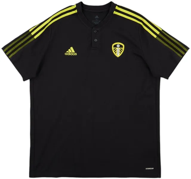 2021-22 Leeds United adidas Polo Shirt - 9/10 - (XL)
