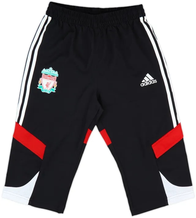 2007-08 Liverpool adidas 3/4 Track Pants/Bottoms - 10/10 - (L.Boys)