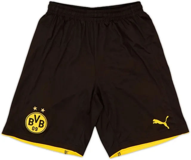 2016-17 Borussia Dortmund Home Shorts - 10/10 - (S)