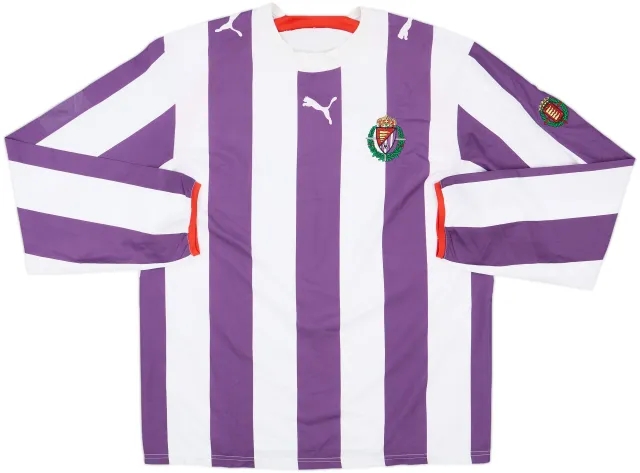2006-07 Real Valladolid Home L/S Shirt - 7/10 - (XL)
