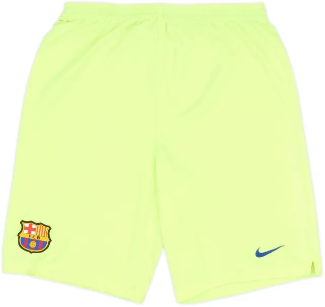 2018-19 Barcelona Away Shorts - 9/10 - (XL.Boys)
