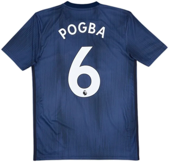 2018-19 Manchester United Third Shirt Pogba #6 - 6/10 - (S)