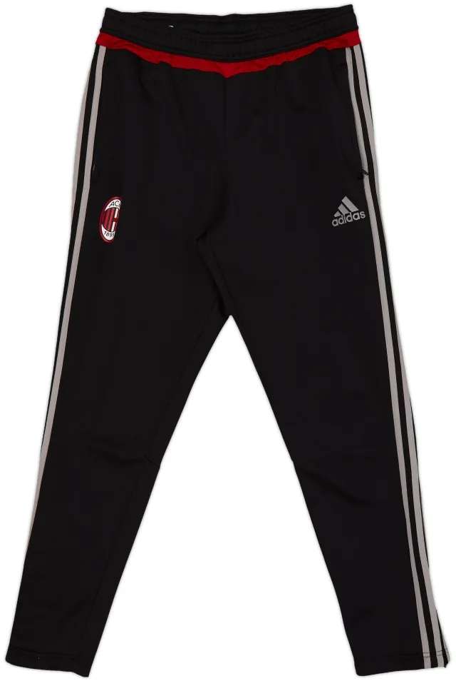 2015-16 AC Milan adidas Track Pants/Bottoms - 9/10 - (L)