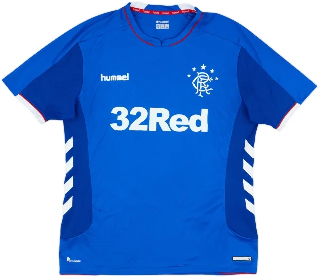 2018-19 Rangers Home Shirt - 10/10 - (XL)