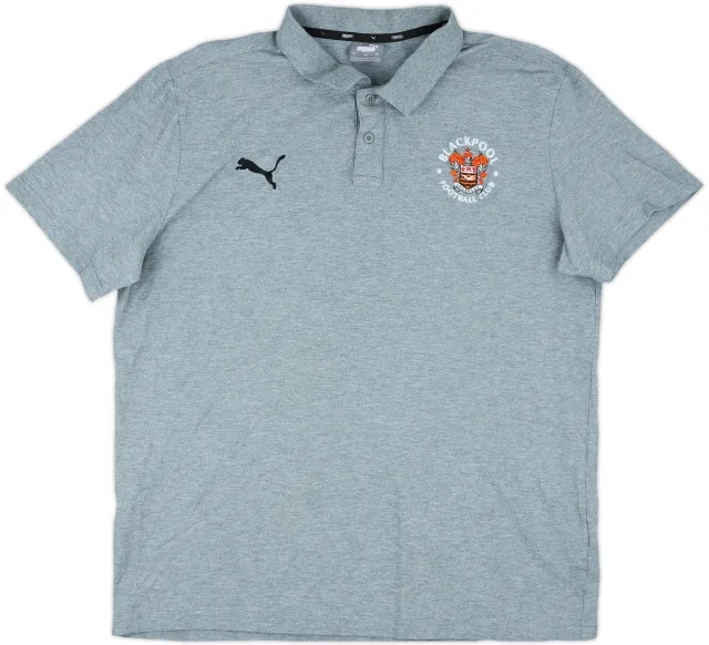 2020-21 Blackpool Puma Polo Shirt - 8/10 - (L)