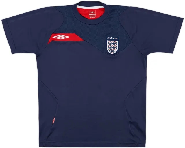 2007-08 England Umbro Training Shirt - 8/10 - (S)
