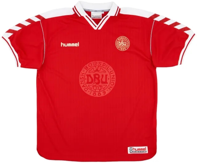1998 Denmark Home Shirt - 9/10 - (XL)