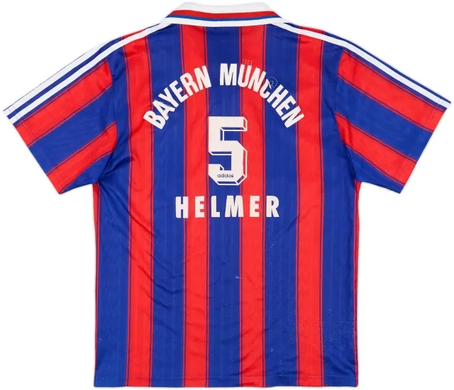 adidas Bayern Munich Mens SS Home Shirt 1995/97