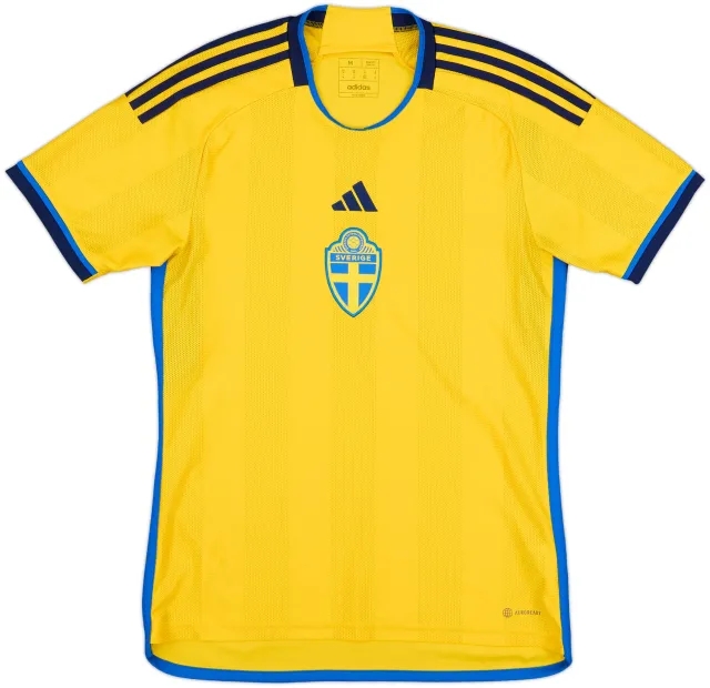 2022-23 Sweden Home Shirt - 10/10 - (M)