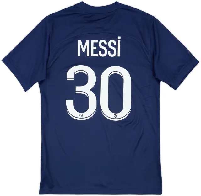 2022-23 Paris Saint-Germain Home Shirt Messi #30 - 10/10 - (S)