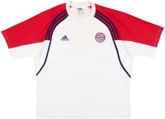 adidas Bayern Munich Mens SS Home Shirt 2000/01