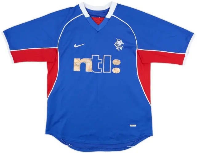 2001-02 Rangers Home Shirt - 5/10 - (S)