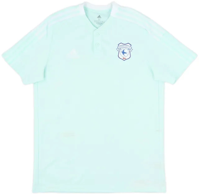 2021-22 Cardiff City adidas Polo Shirt - 6/10 - (M)