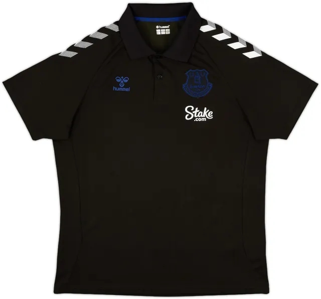 2022-23 Everton Hummel Polo Shirt - 9/10 - (XXL)