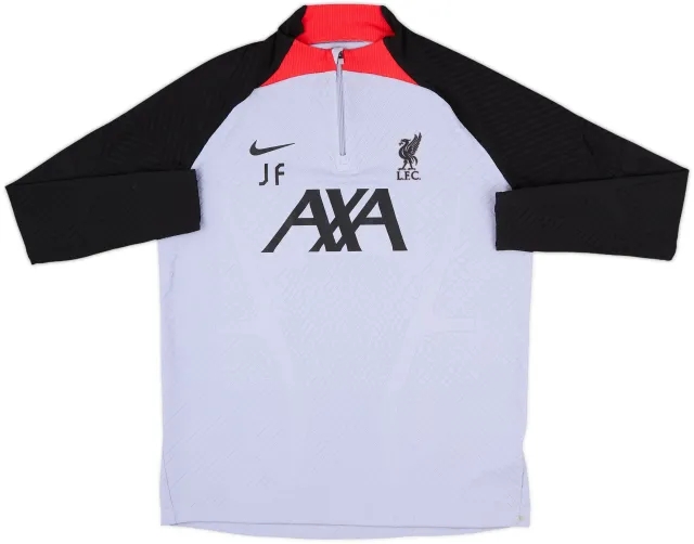 2022-23 Liverpool Nike Staff Issue Dri-Fit ADV 1/4 Zip Training Top JF - 8/10 - (L)